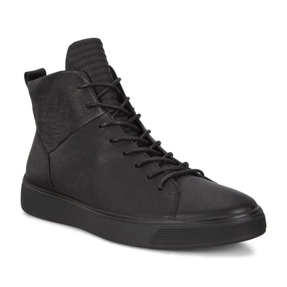 Tenis Hombre - ECCO Street Tray Boot - Negros - KHA476381